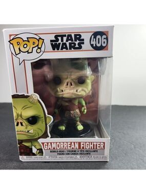 Funko Pop Gamorrean Fighter #406 Bobble Head The Mandalorian Star Wars